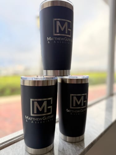 Customer photo review of (6 Pieces) Laser Engraved Tumbler | 20 oz