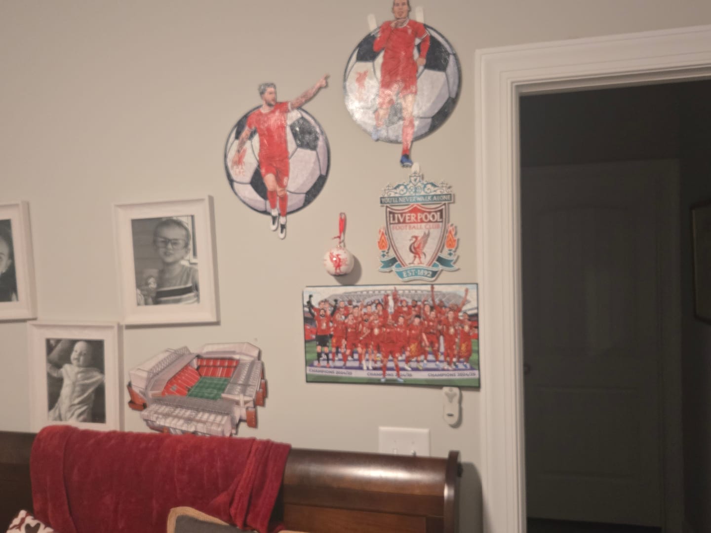 Customer photo review of Virgil van Dijk - Wooden Puzzle