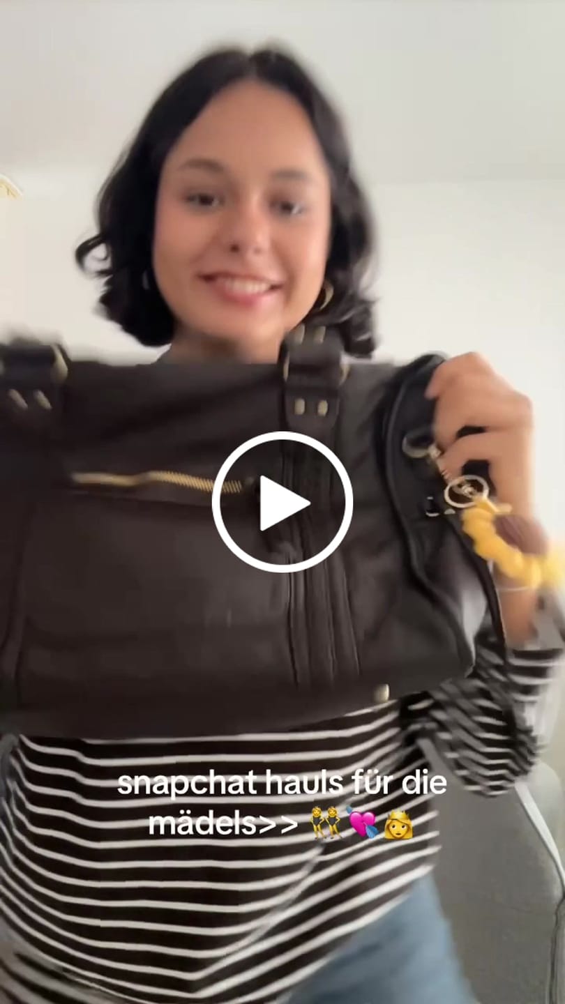 Customer video review of CLAIRE' CITY BAG