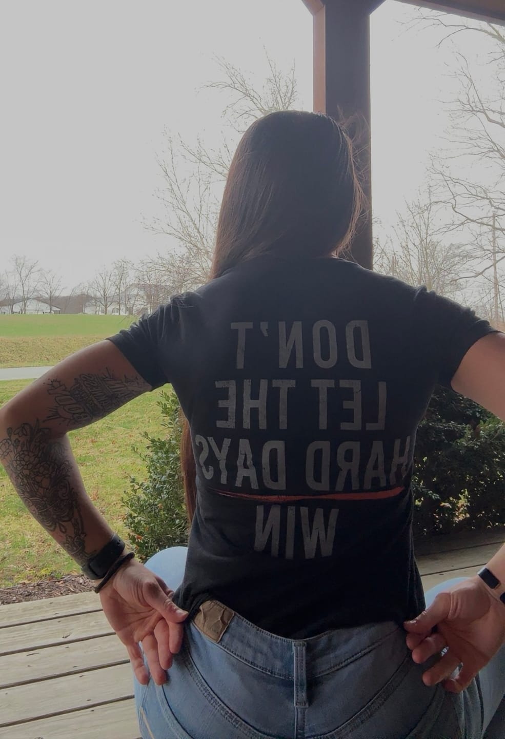 Customer photo review of Hard Days - Women's