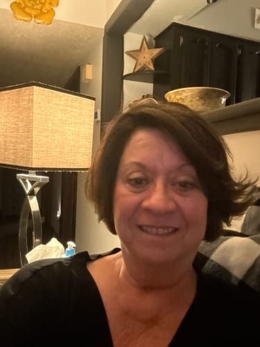 Customer photo review of Audrey Full Volume Hair Topper