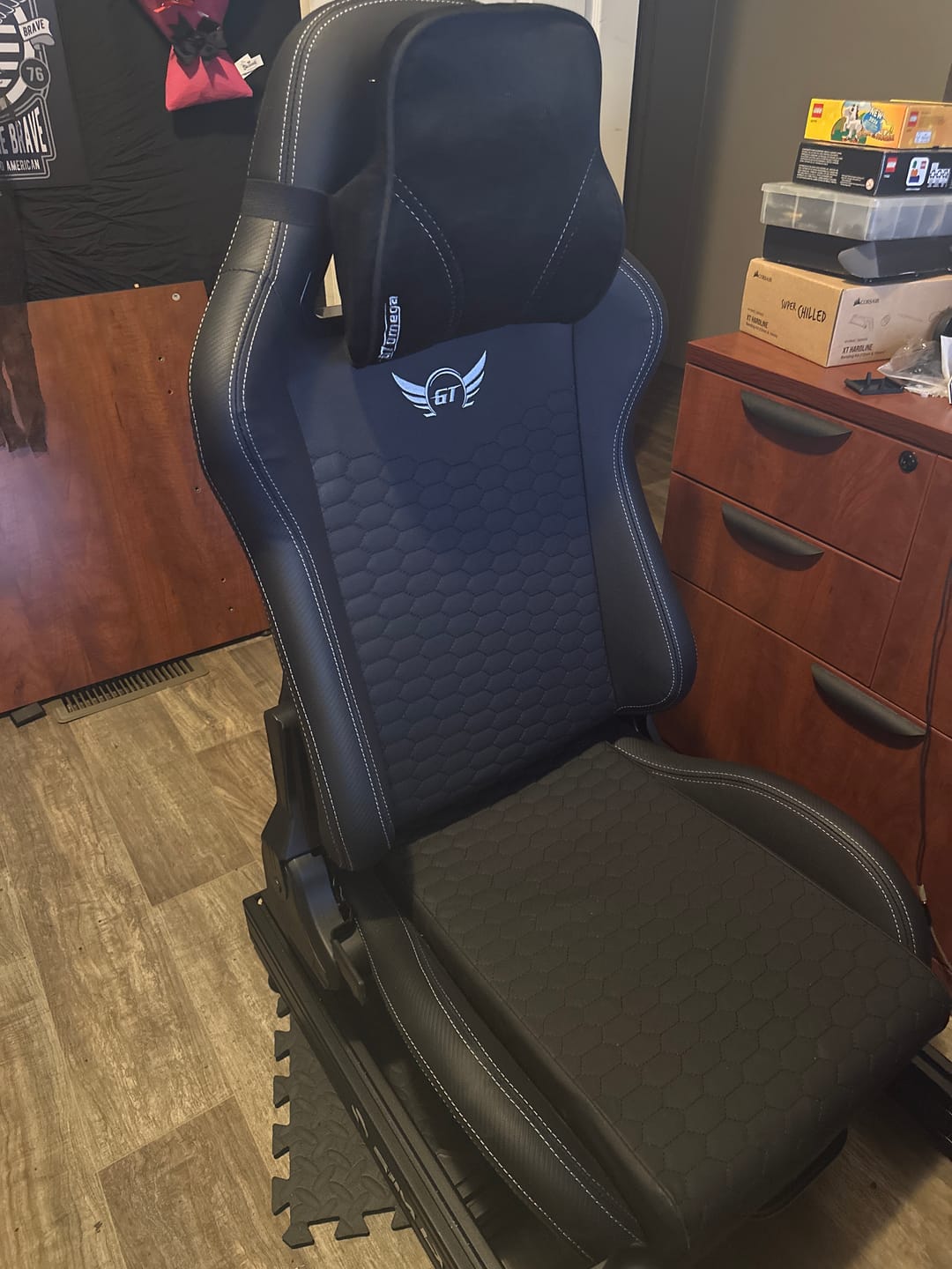 Customer photo review of XL RS Simulator Seat V2