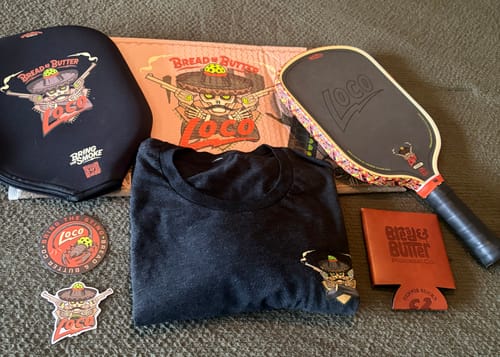 Customer photo review of The Loco 16mm Pickleball Paddle- Standard