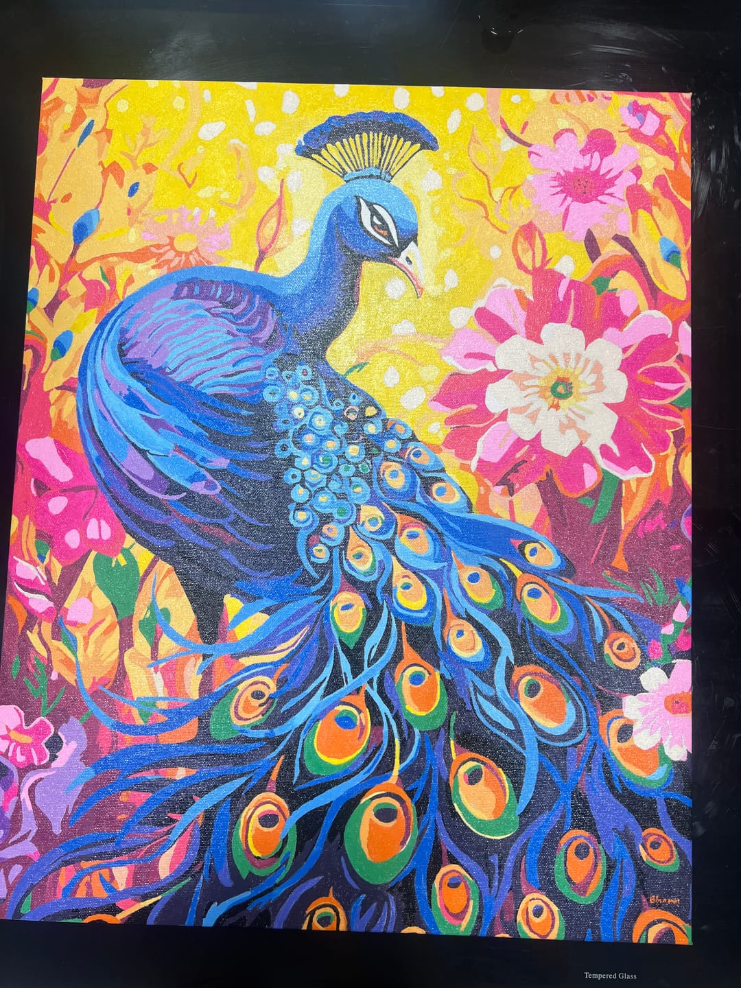 Customer photo review of Peacock's Floral Glory