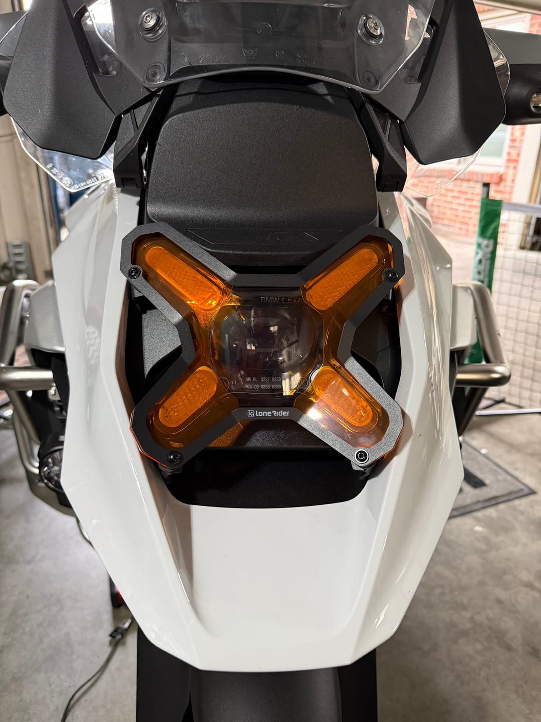 Customer photo review of Headlight Guard Kit for BMW R1300GS / R1300GS Adventure