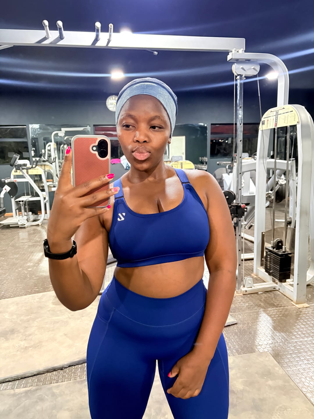 Customer photo review of High Impact Full Support Sports Bra
