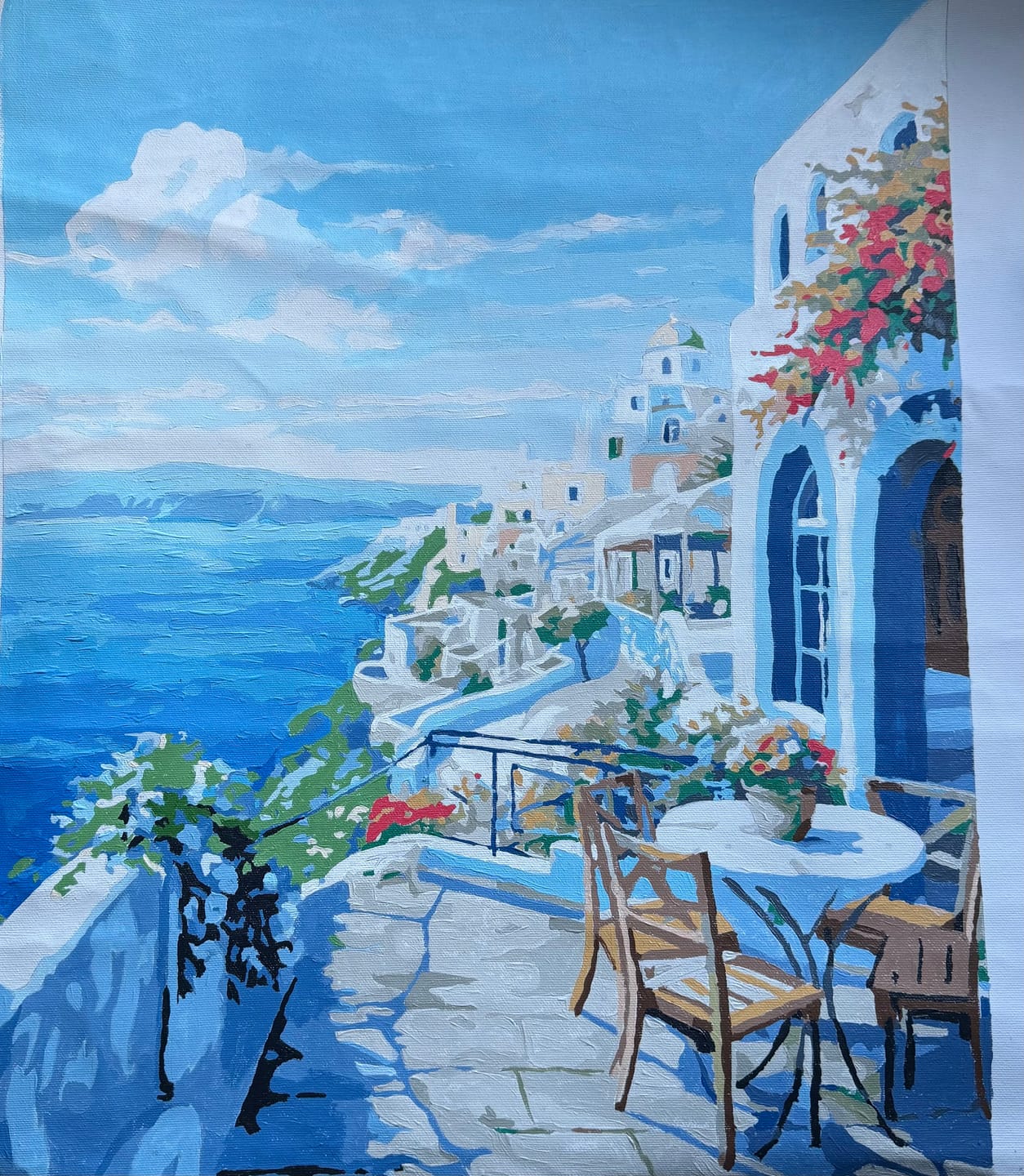 Customer photo review of Cerulean Calm
