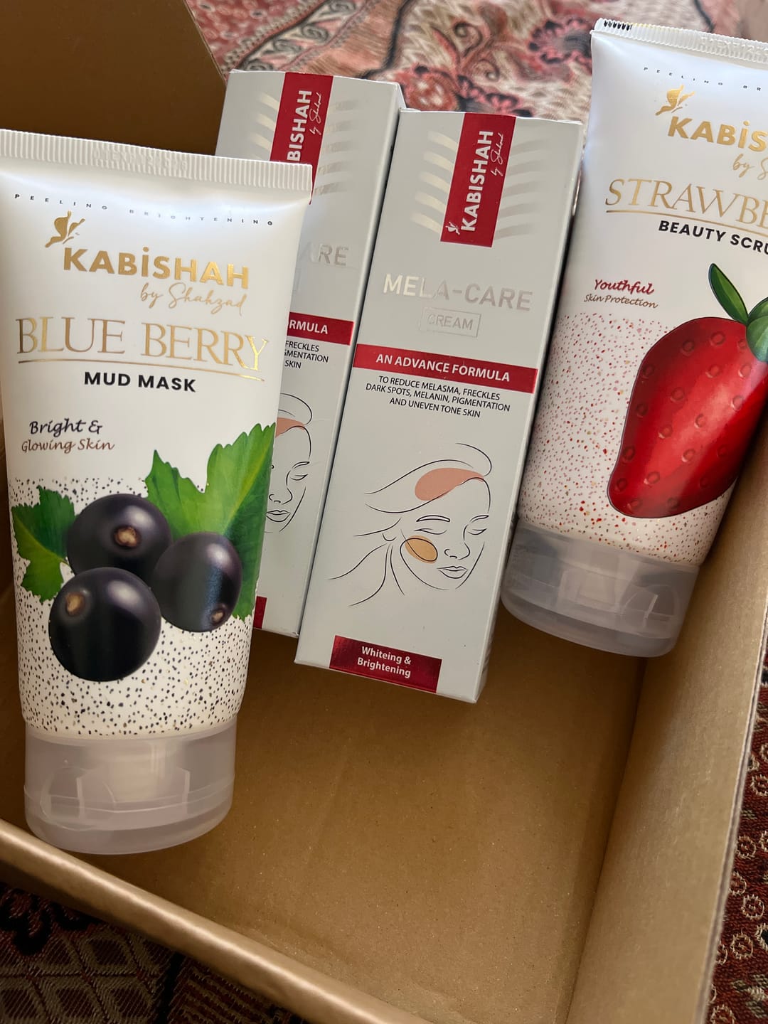 Customer photo review of Mela Care Advanced Brightening Cream