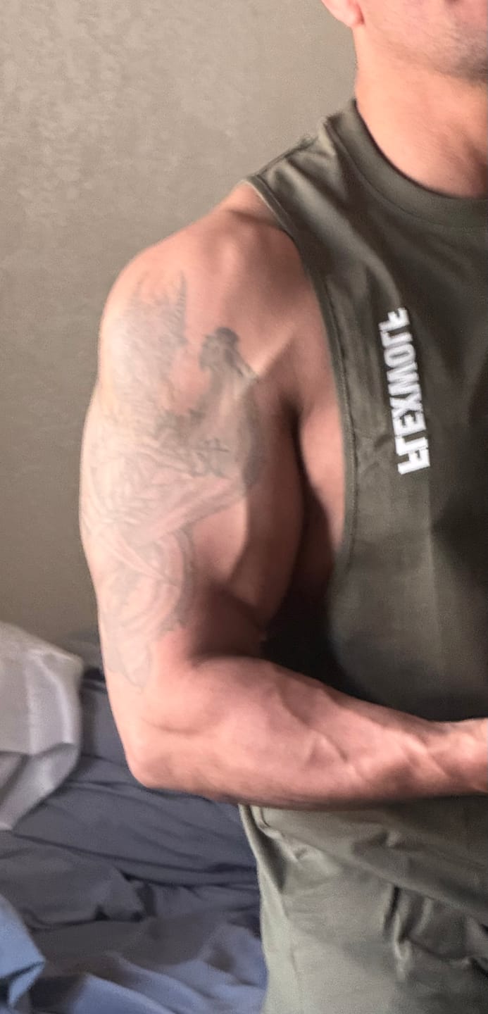 Customer photo review of Flex Arm Tank