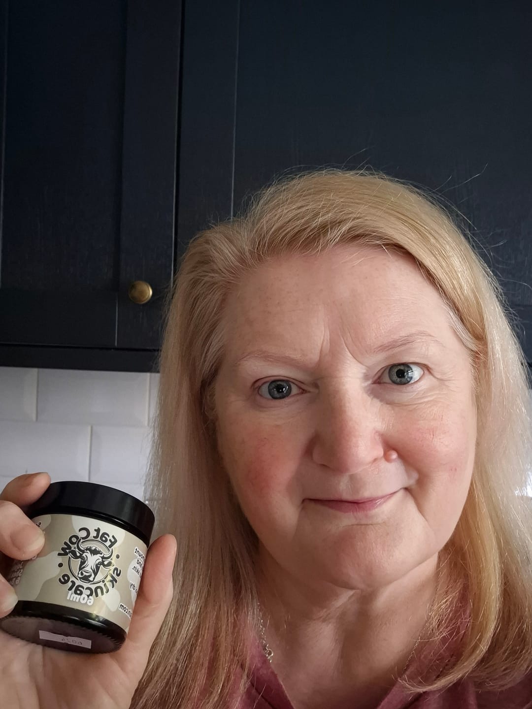 Customer photo review of Small Starter Kit | Grass-Fed Face Cream, Balm and Soap