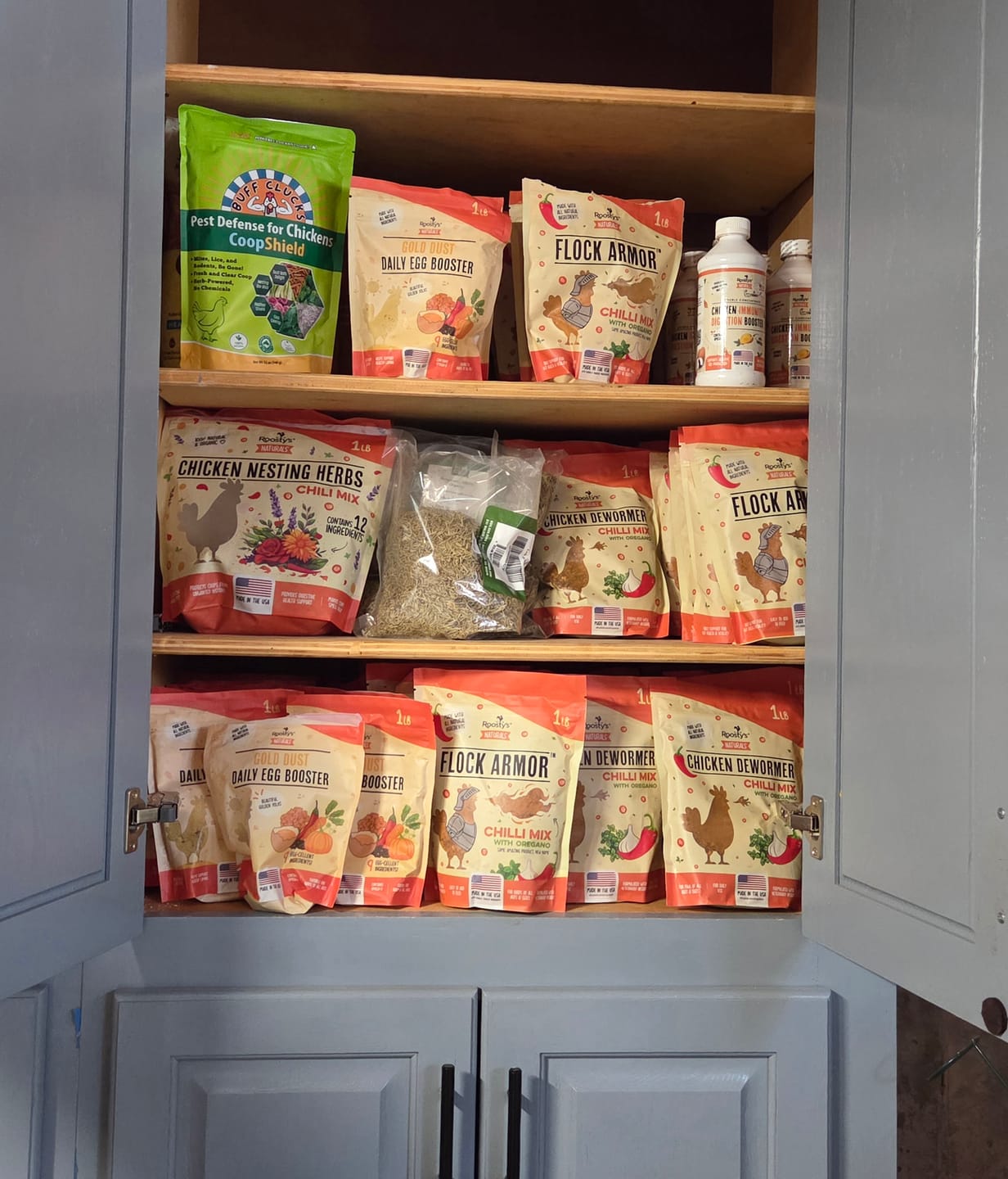 Customer photo review of Nesting Herbs 3 0z Bonus Pack (Worth $20)
