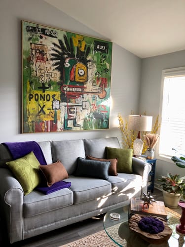 Customer review photo for Abstract Graffiti Art #GA156