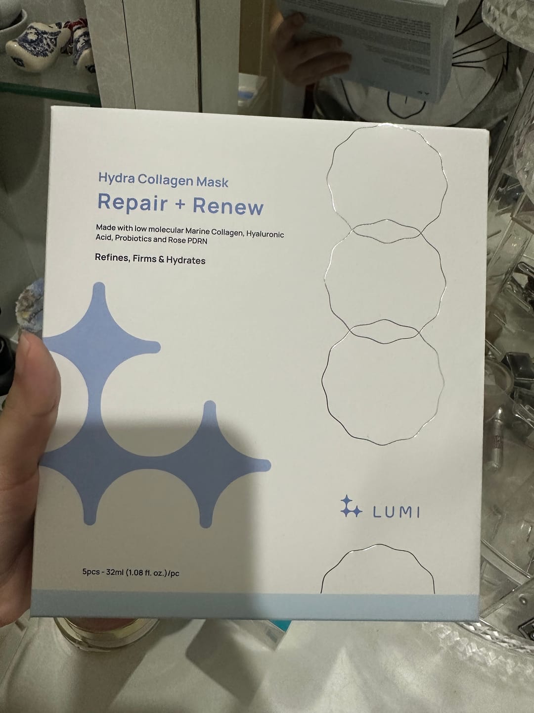 Customer photo review of Hydra Collagen Mask (Repair + Renew)