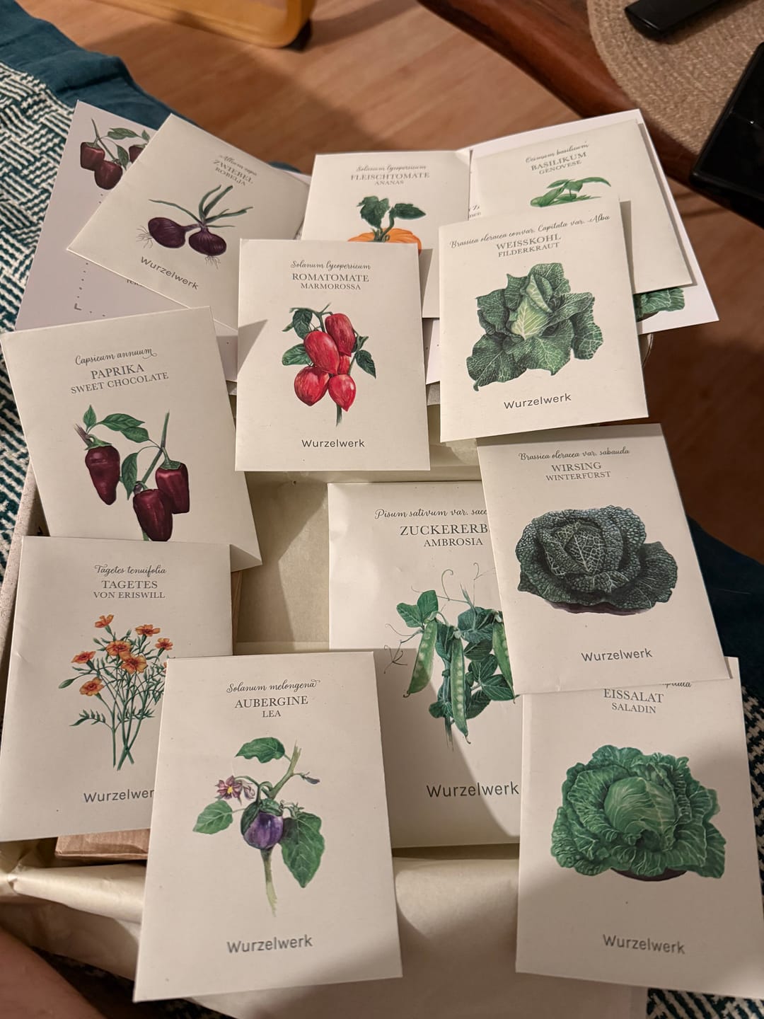 Customer photo review of Bio-Saatgut Abobox 'Gartengemüse'