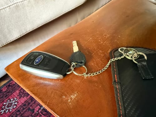 Customer photo review of Lock'd KeySafe - RF Signal Blocking Pouch