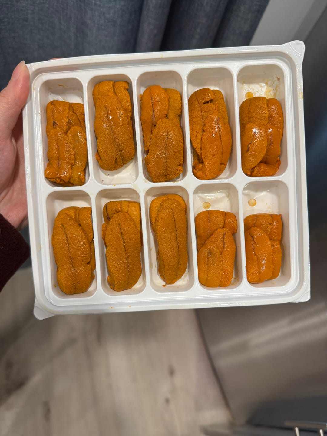 Customer photo review of Wild, Santa Barbara Uni, Fresh Sea Urchin Roe
