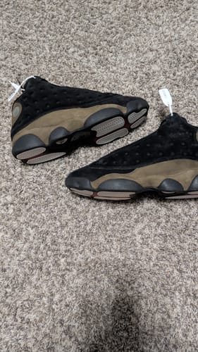 Customer photo review of Jordan 13 Retro Olive SIZE 10M/11.5W