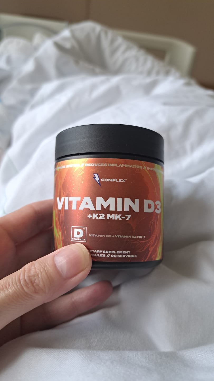 Customer photo review of Vitamin D3+K2 MK-7