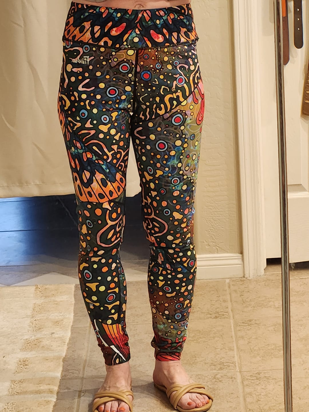 Customer photo review of Brookie High-Waisted Leggings