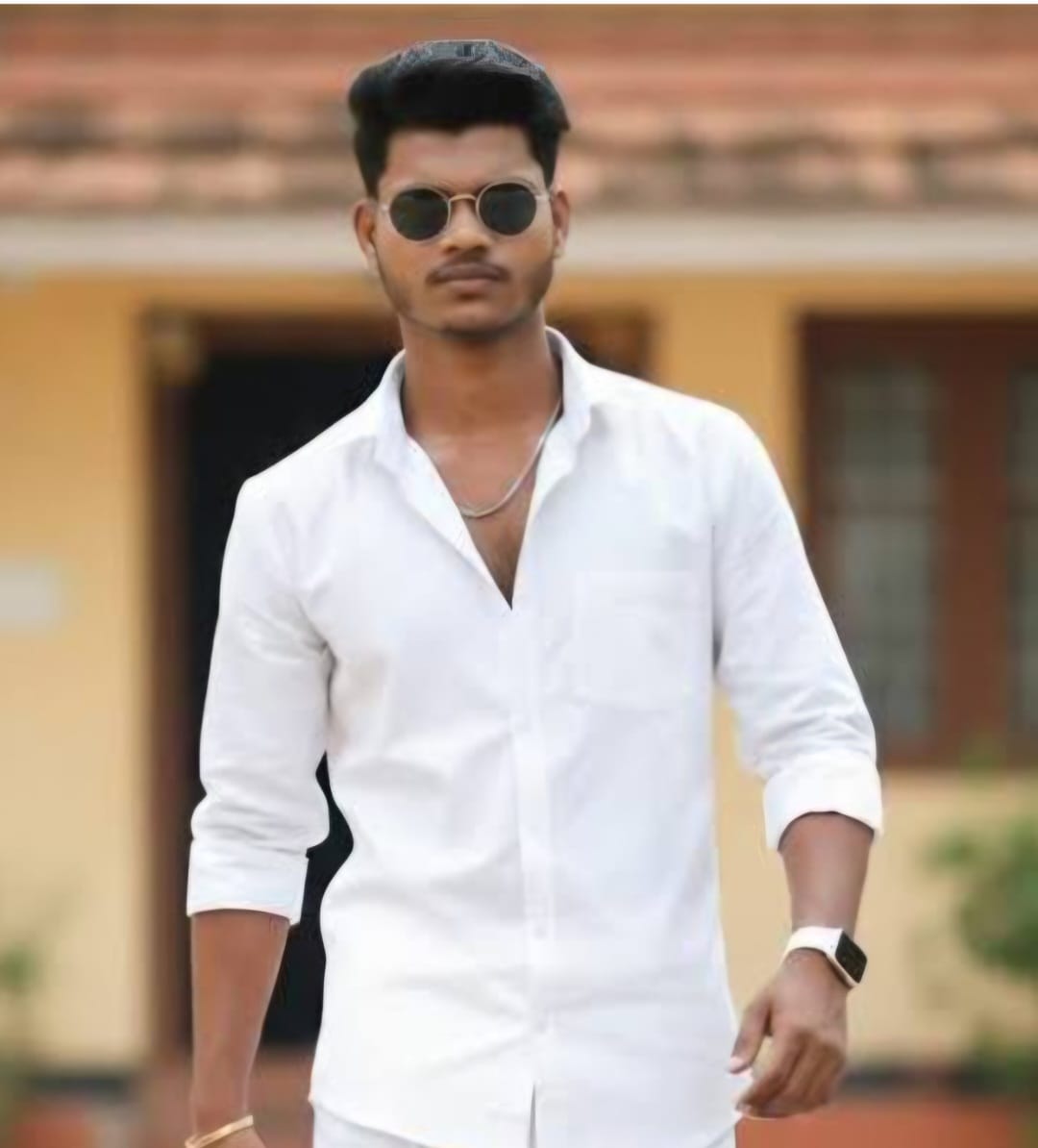 Customer photo review of Double Delight White Shirts - 2 Pcs Combo Pack