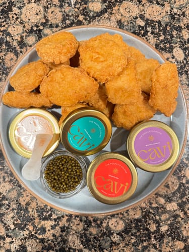 Customer photo review of CAVI's Beginner Tasting Kit