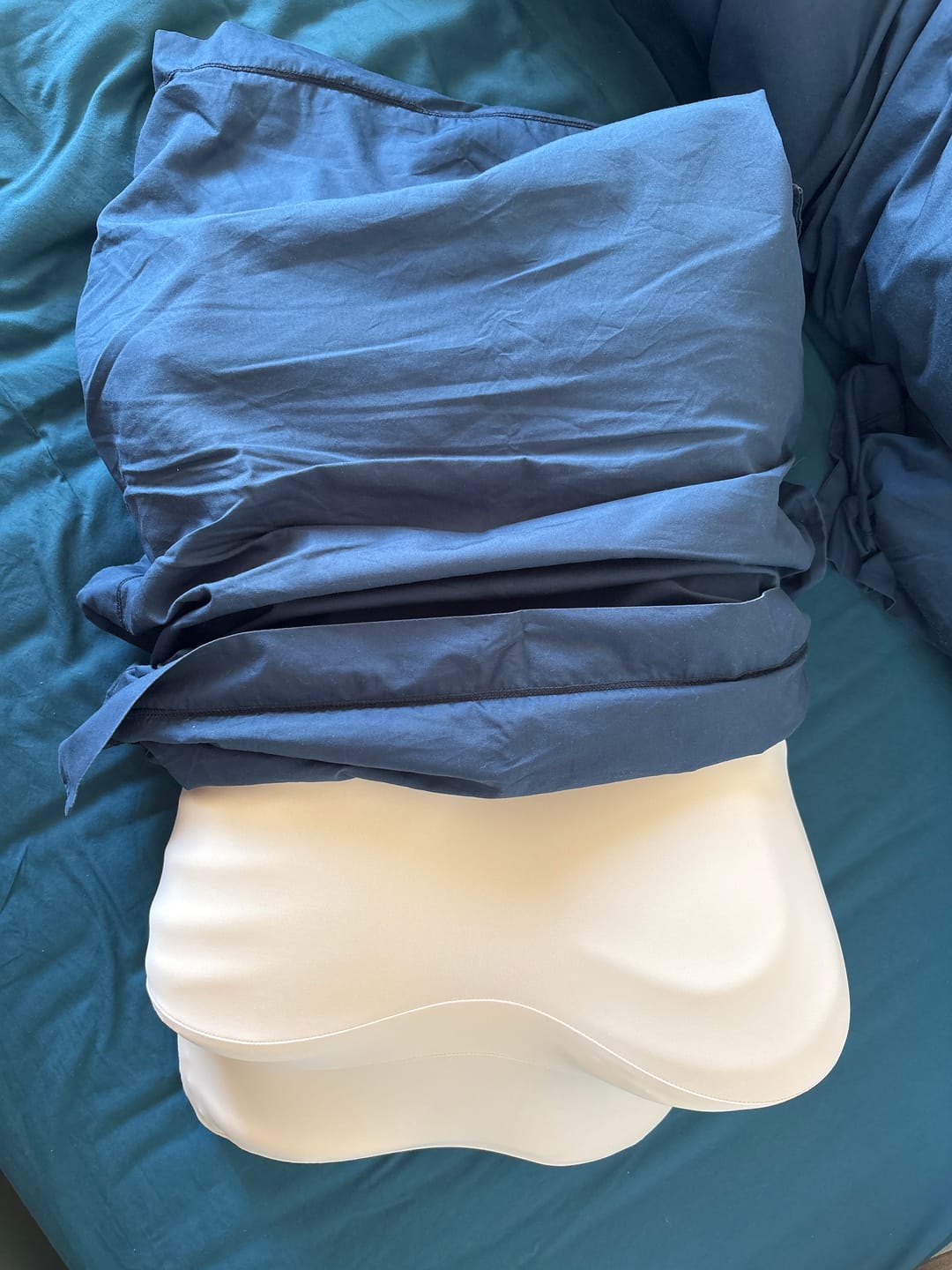 Customer photo review of Housse d’Oreiller en Soie Naturelle Soya