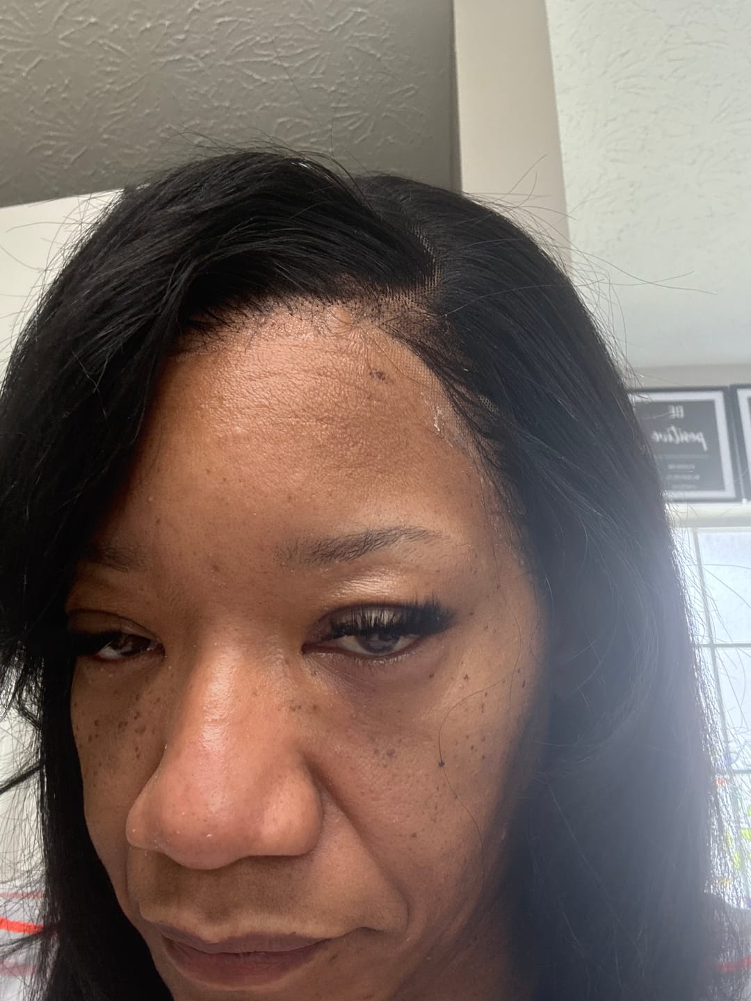 Customer photo review of The Complete All in One Wig Install Kit