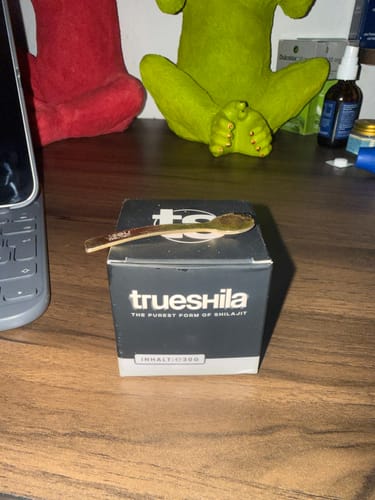Customer photo review of 100 % reines Premium-Shilajit (Naturprodukt)