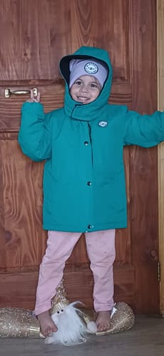 Customer photo review of Chaqueta Kids Impermeable