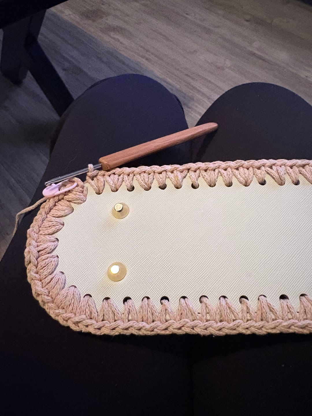 Customer photo review of CrochetPark™ Sunny Beach Tote crochet kit