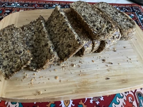Customer photo review of Bread Mix: Less Carb, More Protein, Gluten Free