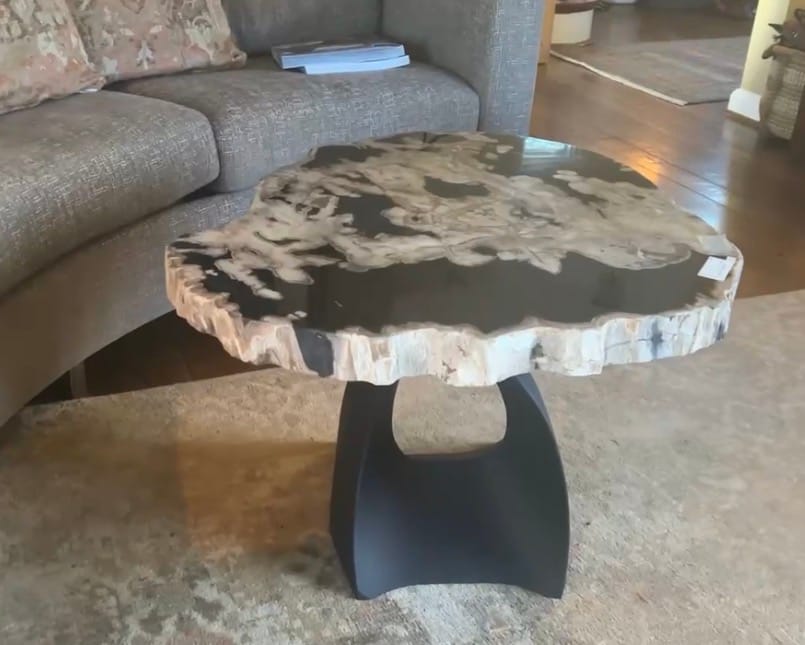 Customer photo review of Coffee Table Base 121 Tulipe 16.2" H Mid-Century Modern Style