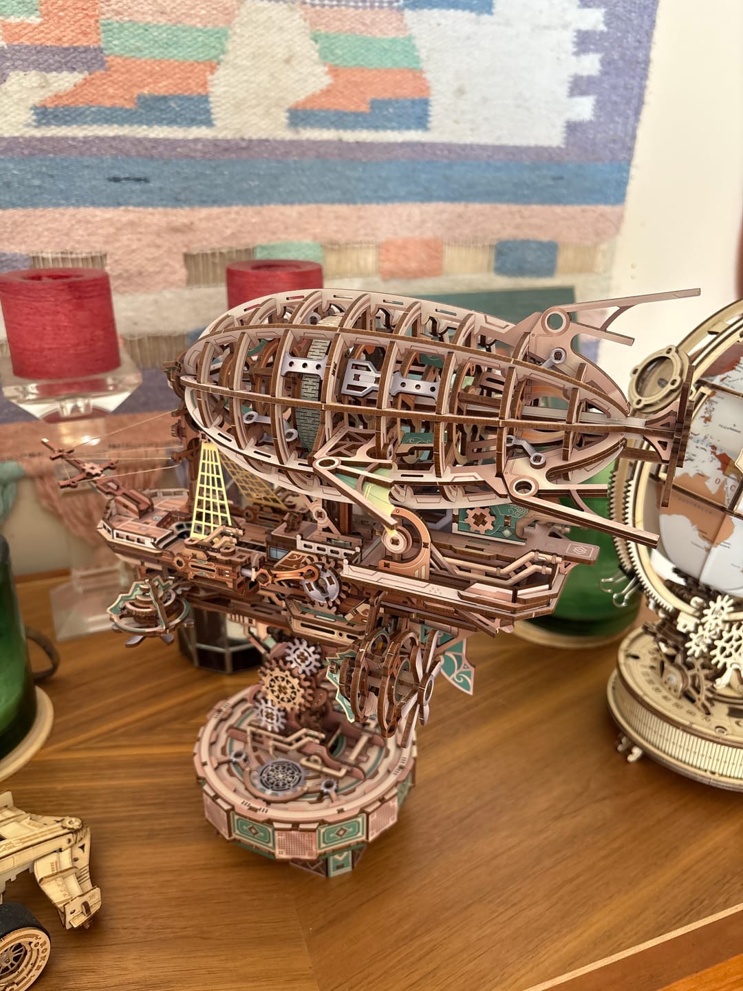 Customer photo review of Vapor Trek 3D Wooden Puzzle