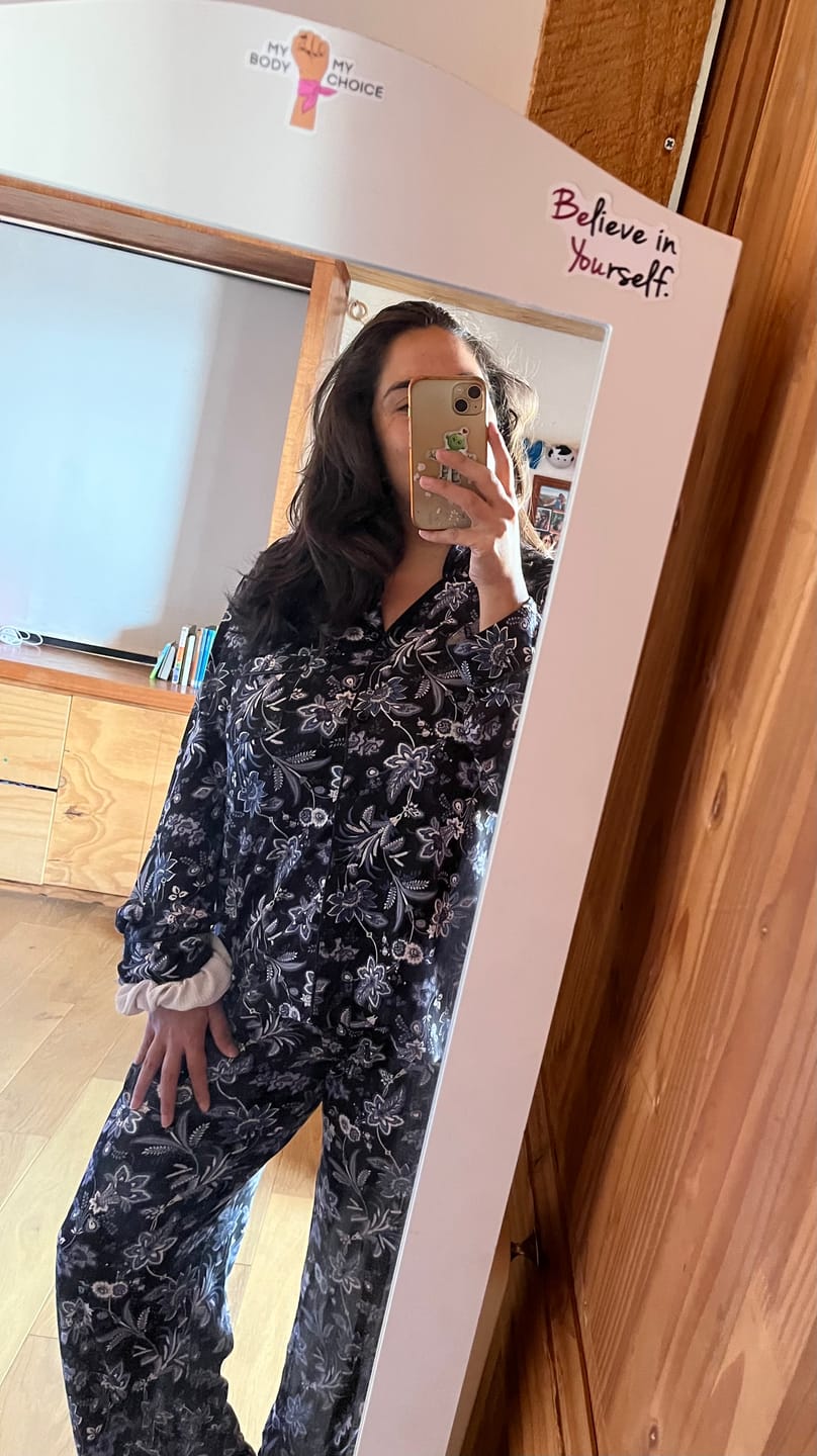 Customer photo review of Pijama Mujer Calma