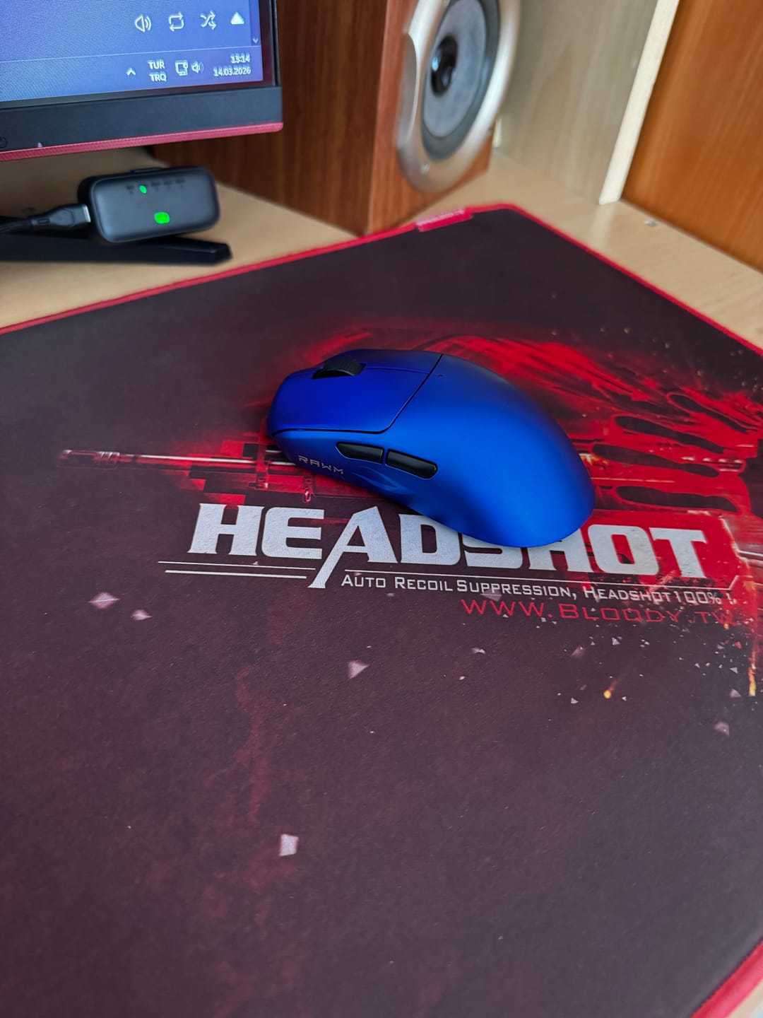 Customer photo review of RAWM Leviathan V4 Wireless Mouse