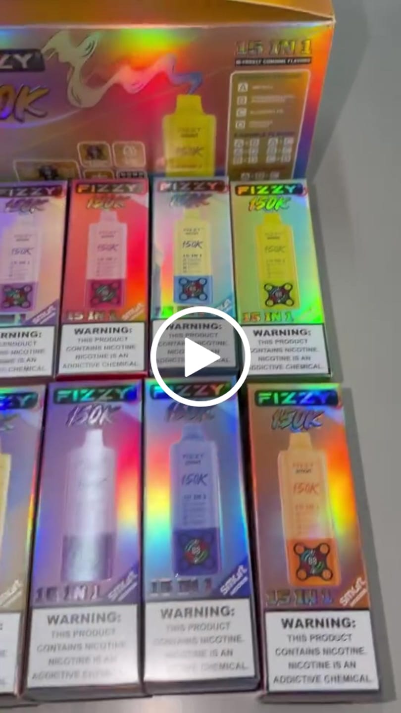 Customer video review of FIZZY SMART 150K | 15 sabores en 1