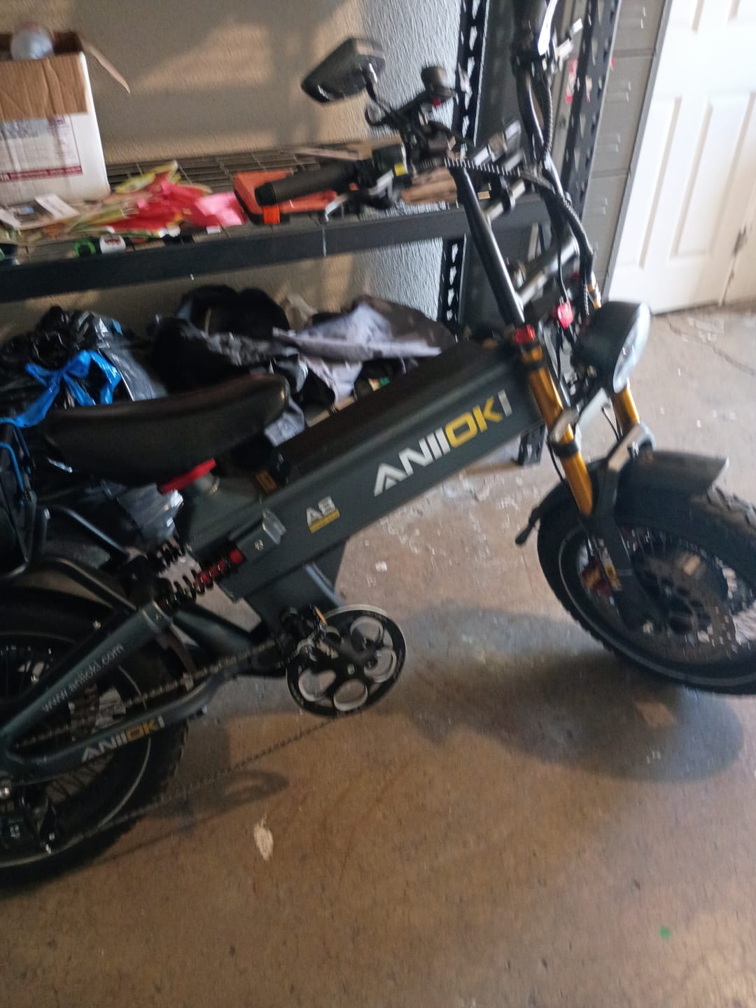 Customer photo review of ANIIOKI  A8 Pro Max 60V Dual Motor Ebike