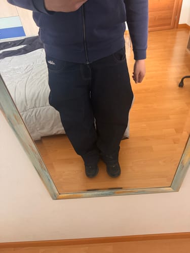 Customer photo review of ARTKIMO'S TRUE RAW DENIMS.