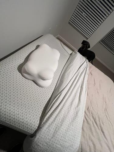 Customer photo review of Mellow CloudAlign™ Pillow