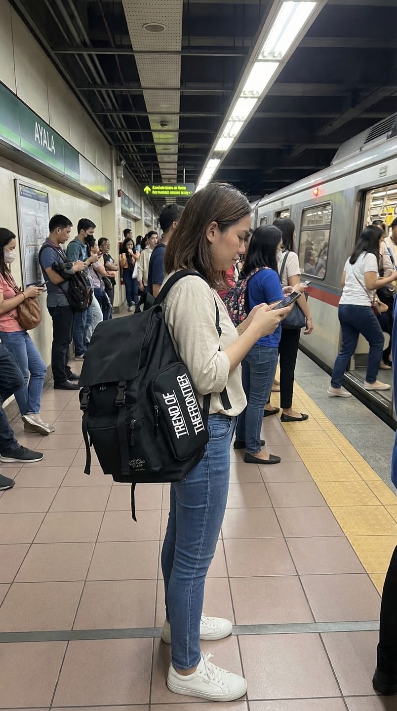 Customer photo review of All-In-One Travel & Work Backpack | Fits 16″ Laptop + Multiple Compartments