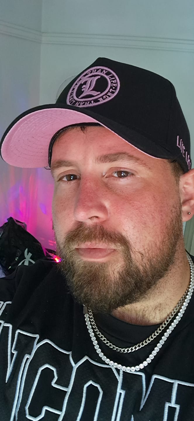 Customer photo review of A-FRAME HAT - BABY PINK