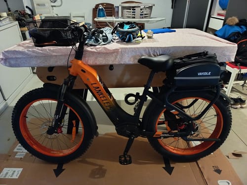 Customer photo review of Lankeleisi MG600 Plus 2025 Version 26" Fat Bike 960Wh All Terrain SUV E-Bike with Torque Sensor 48V 20Ah Battery  [Pre-order]