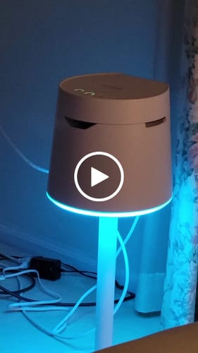 Customer video review of Carepod One Plus with Stand - Stainless Steel Humidifier with Mood Light