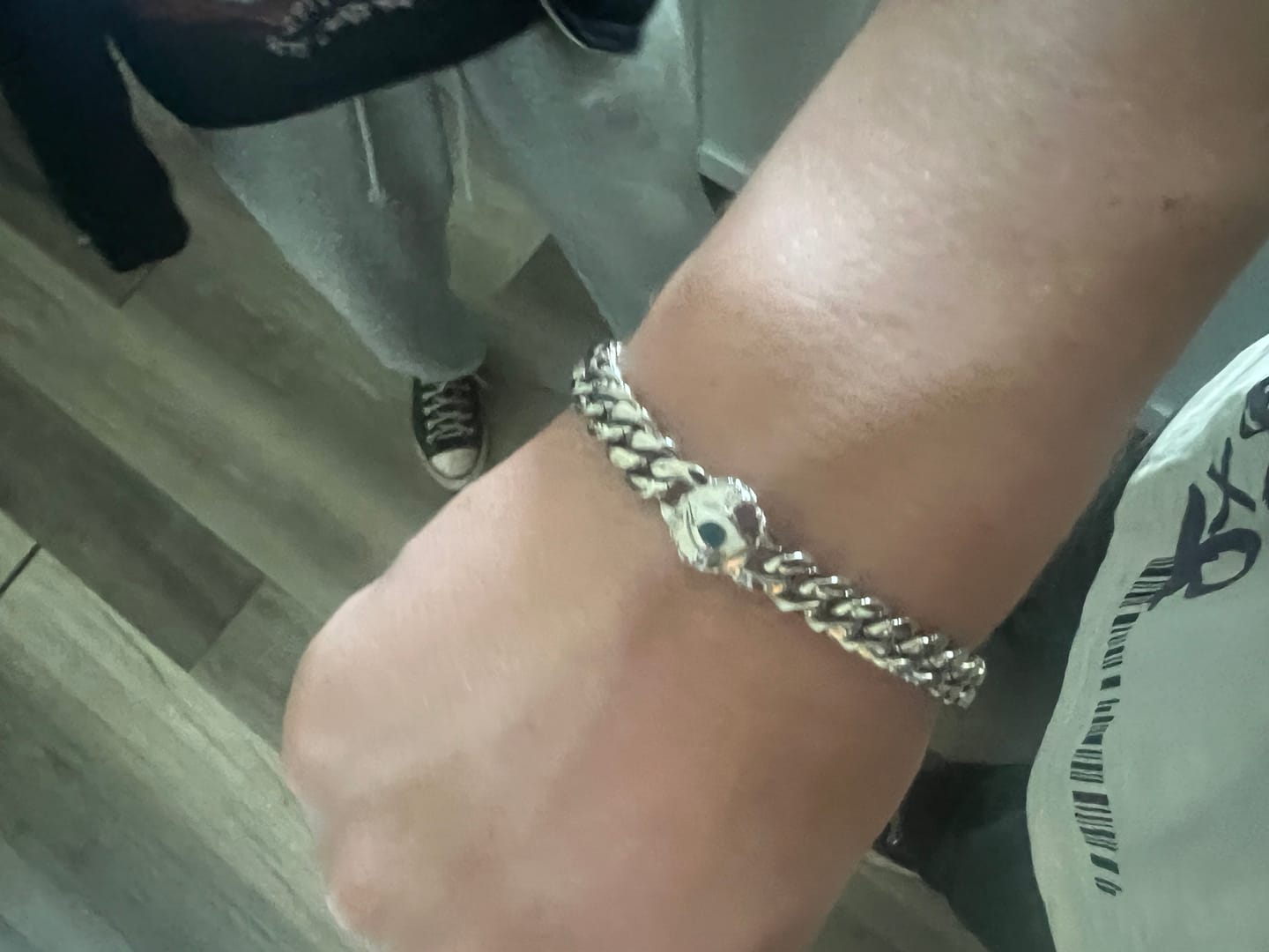 Customer photo review of EVIL EYE BRACELET