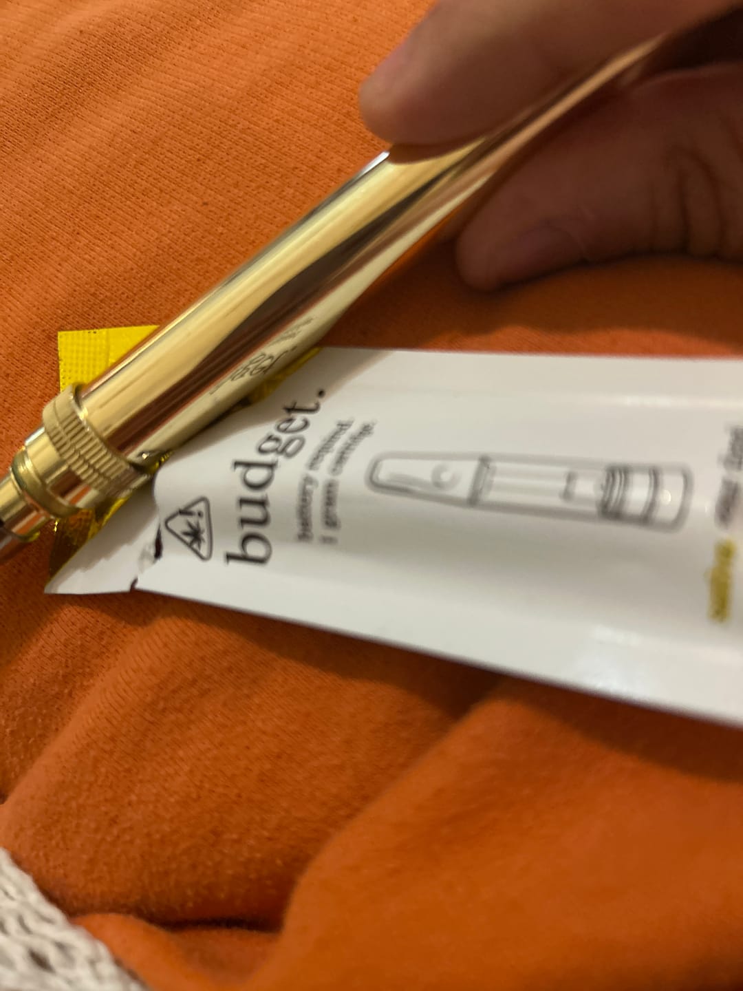 Customer photo review of 1 Gram THCA Full Spectrum Vape Cartridge | Skywalker OG - Indica