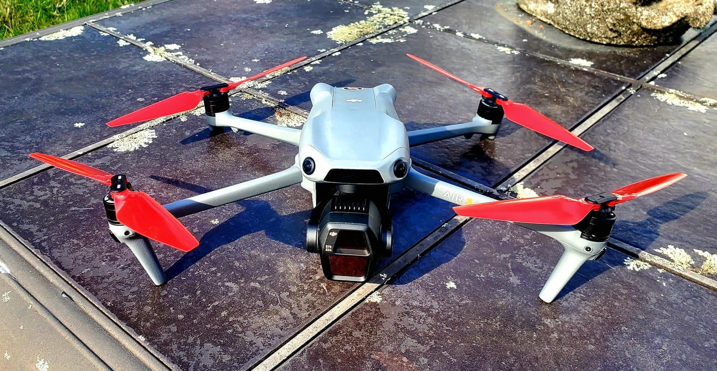 Customer photo review of DJI Air 3 STEALTH Upgrade Propellers - x4 Red