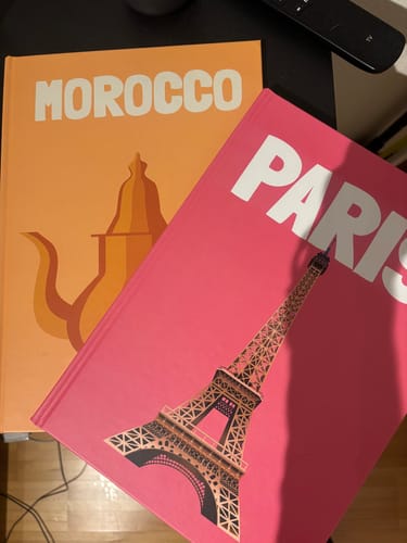 Customer photo review of Custom Travel Book