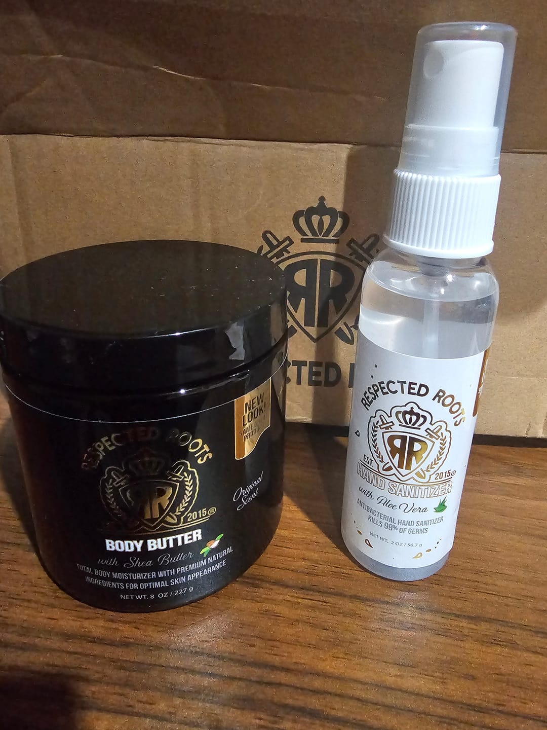 Customer photo review of Body Butter with Hand Sanitizer