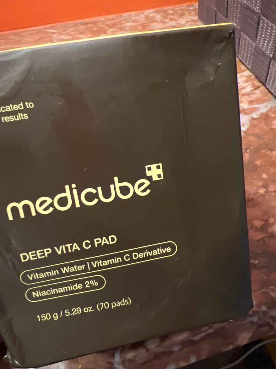 Customer photo review of Medicube - Pads - Deep Vita C Pad