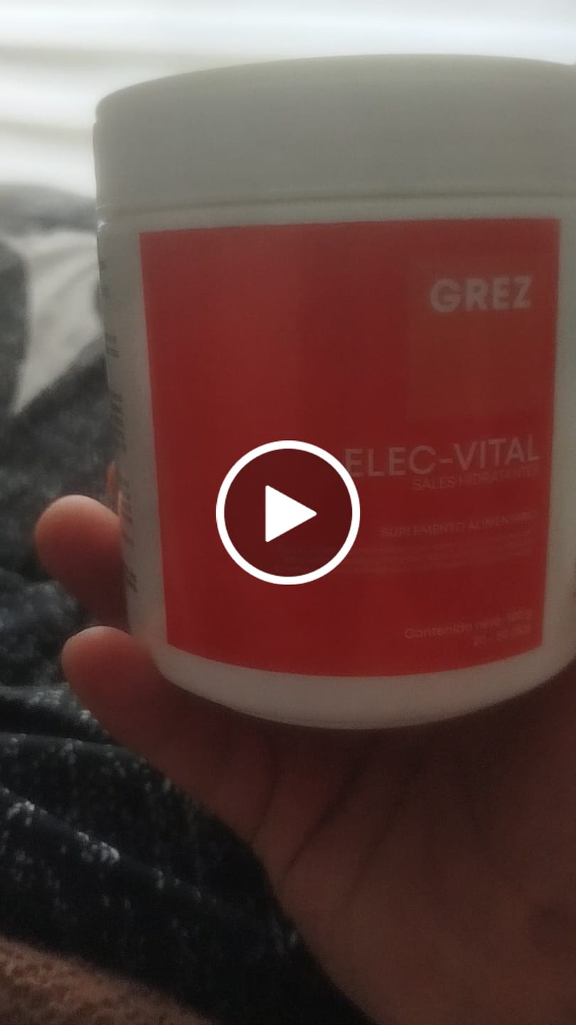 Customer video review of ELEC-VITAL - Minerales electrolitos / Polvo 300g
